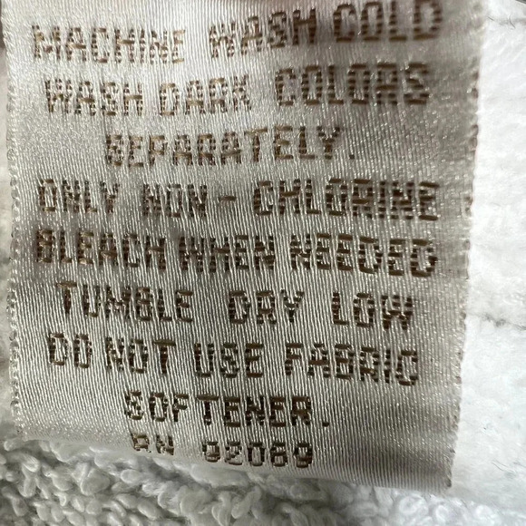 Monarch Cypress Unisex OSFM Luxurious White Heavy 100% Turkish Cotton Spa Robe - Picture 12 of 13